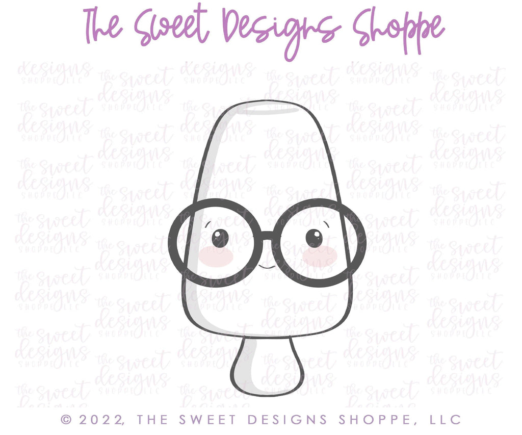 Cookie Cutters - Happy Nerdy Popsicle - Cookie Cutter - The Sweet Designs Shoppe - TSDS - - ALL,celebration,cone,Cookie Cutter,dad,Father,Fathers Day,Food,Food & Beverages,grandfather,Ice Cream,icecream,pop,popscicle,Promocode,Sweet,Sweets,valentine,valentines