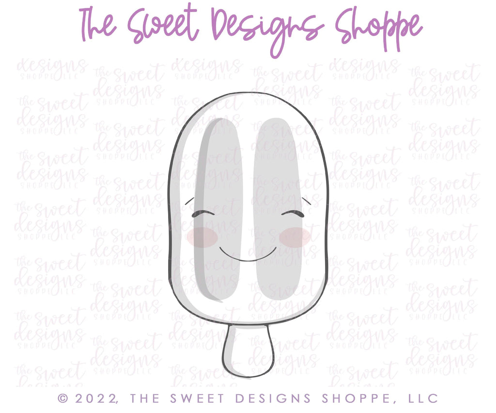 Cookie Cutters - Happy Popsicle - Cookie Cutter - Sweet Designs Shoppe - - ALL, celebration, cone, Cookie Cutter, dad, Father, Fathers Day, Food, Food & Beverages, grandfather, Ice Cream, icecream, pop, popscicle, Promocode, Sweet, Sweets, valentine, valentines