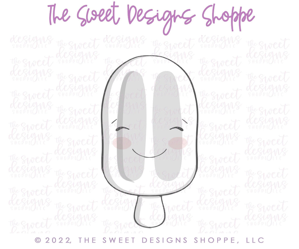 Cookie Cutters - Happy Popsicle - Cookie Cutter - The Sweet Designs Shoppe - - ALL, celebration, cone, Cookie Cutter, dad, Father, Fathers Day, Food, Food & Beverages, grandfather, Ice Cream, icecream, pop, popscicle, Promocode, Sweet, Sweets, valentine, valentines