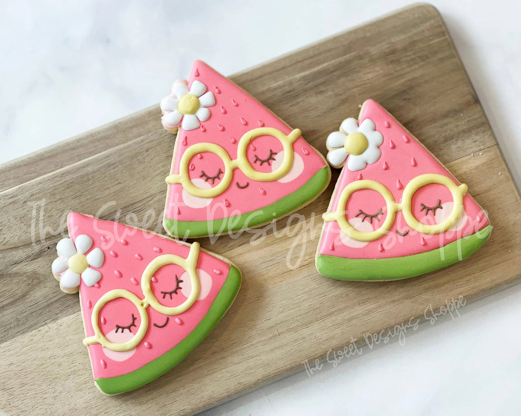 Cookie Cutters - Happy Watermelon - Cookie Cutter - Sweet Designs Shoppe - - ALL, Cookie Cutter, food, Food & Beverages, fruit, fruits, Fruits and Vegetables, Promocode, Summer, watermelon