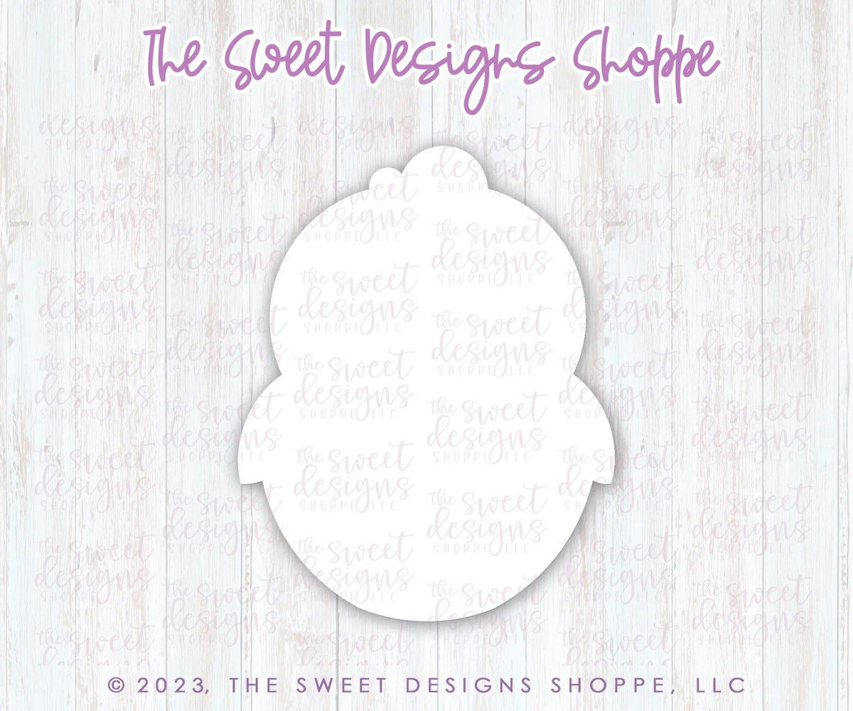 Cookie Cutters - Hatching Chick A - Cookie Cutter - The Sweet Designs Shoppe - TSDS - - ALL,Animal,Animals,Animals and Insects,Chick,Cookie Cutter,Easter,Easter / Spring,Promocode,STL