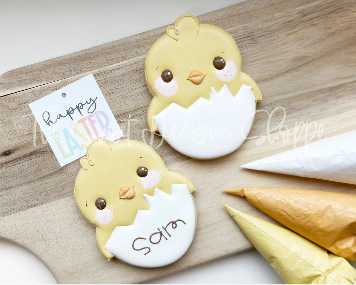 Cookie Cutters - Hatching Chick A - Cookie Cutter - The Sweet Designs Shoppe - TSDS - - ALL,Animal,Animals,Animals and Insects,Chick,Cookie Cutter,Easter,Easter / Spring,Promocode,STL