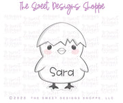 Cookie Cutters - Hatching Chick B - Cookie Cutter - The Sweet Designs Shoppe - TSDS - - ALL,Animal,Animals,Animals and Insects,Chick,Cookie Cutter,Easter,Easter / Spring,Promocode,STL