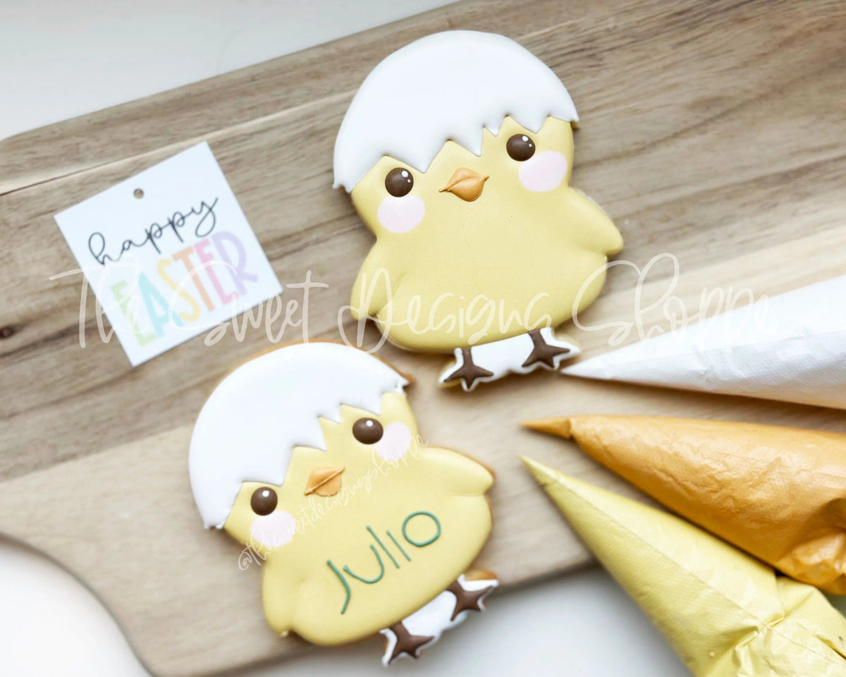 Cookie Cutters - Hatching Chick B - Cookie Cutter - The Sweet Designs Shoppe - TSDS - - ALL,Animal,Animals,Animals and Insects,Chick,Cookie Cutter,Easter,Easter / Spring,Promocode,STL