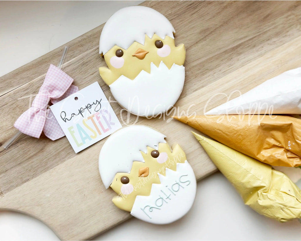 Cookie Cutters - Hatching Chick C - Cookie Cutter - The Sweet Designs Shoppe - - ALL, Animal, Animals, Animals and Insects, Chick, Cookie Cutter, Easter, Easter / Spring, Promocode