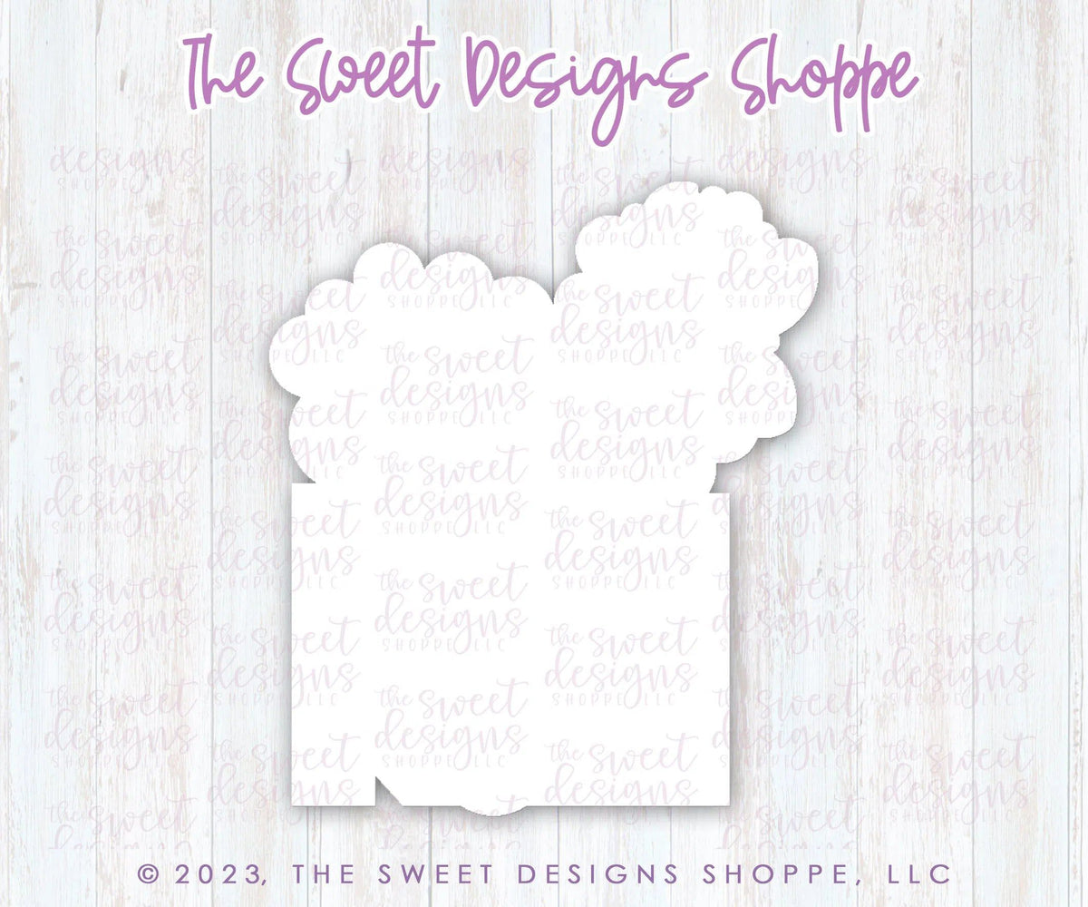 Cookie Cutters - He is Risen Daisy Plaque - Cookie Cutter - The Sweet Designs Shoppe - TSDS - - ALL,Animal,Animals,Cookie Cutter,Easter,Easter / Spring,First Communion,floral,Nature,Plaque,Plaques,Promocode,Religious,STL