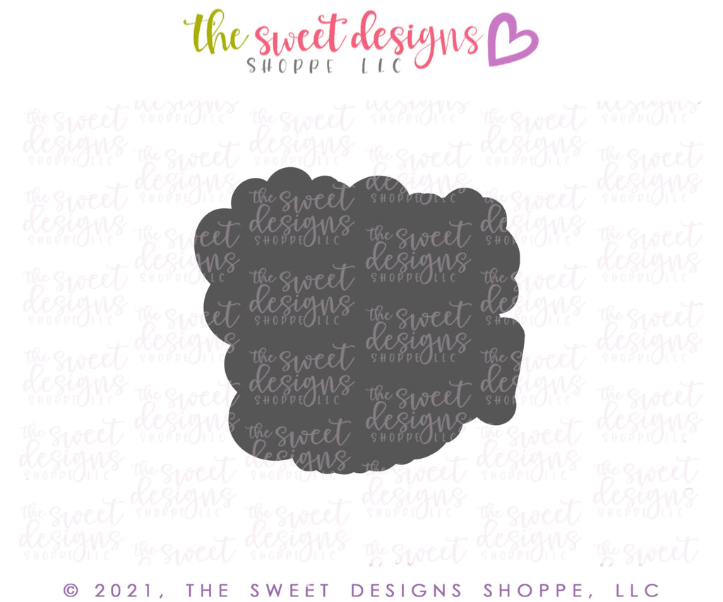 Cookie Cutters - He is RISEN Plaque v2 - Cutter - Sweet Designs Shoppe - - ALL, Cookie Cutter, Easter, Easter / Spring, Flower, HOP, Lettering, Plaque, Promocode, Spring