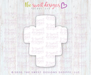 Cookie Cutters - He is Risen Set - Set of 5 - Cookie Cutters - The Sweet Designs Shoppe - TSDS - - ALL,Cookie Cutter,Easter,Easter / Spring,First Communion,Mini Sets,Promocode,Religious,set,STL