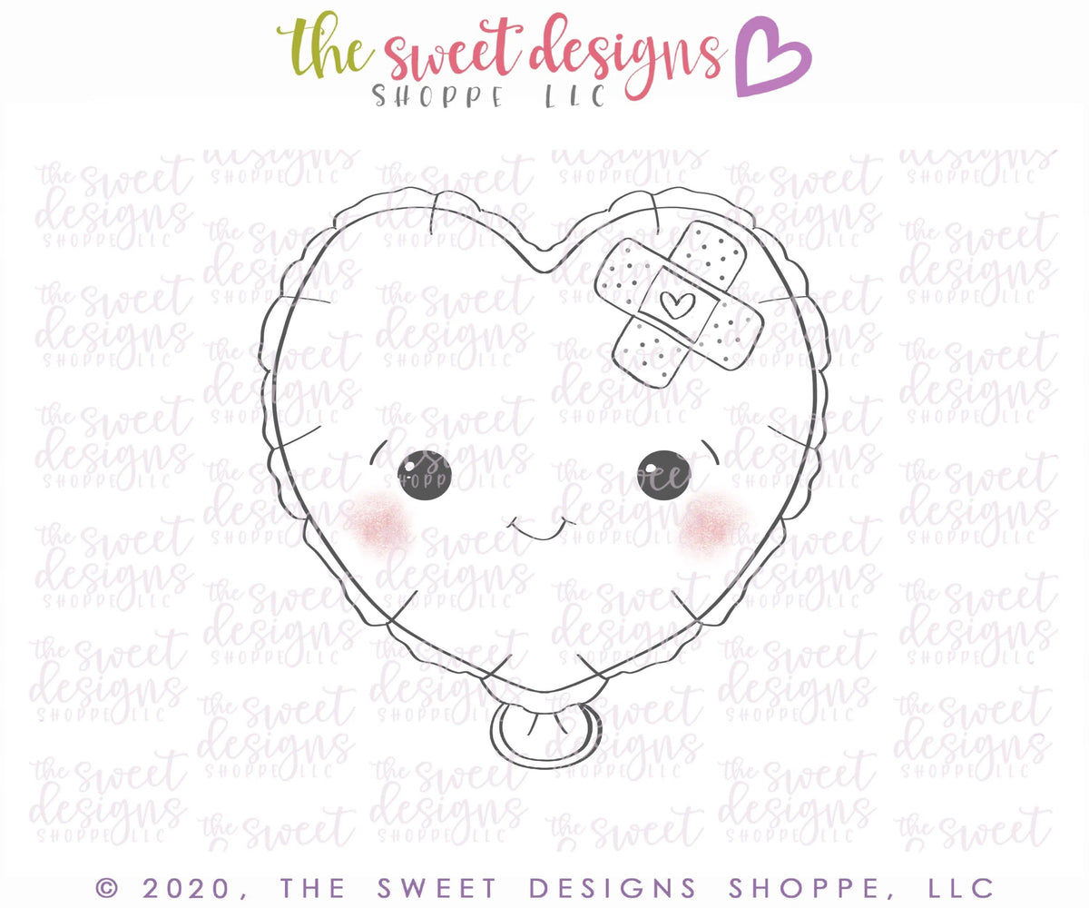 Cookie Cutters - Heart Balloon 2020 - Cookie Cutter - The Sweet Designs Shoppe - TSDS - - ALL,Balloon,Birthday,celebration,Cookie Cutter,Party,Promocode,STL,valentines