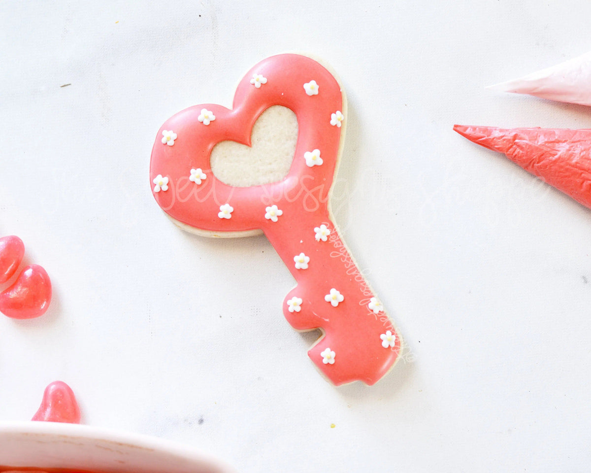 Cookie Cutters - Heart Key - Cookie Cutter - The Sweet Designs Shoppe - TSDS - - ALL,Cookie Cutter,home,House,Misc,Miscelaneous,Miscellaneous,Promocode,Real Estate,RealEstate,valentine,valentines