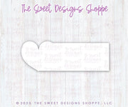 Cookie Cutters - Heart Name Tag - Cookie Cutter - The Sweet Designs Shoppe - TSDS - - ALL,Cookie Cutter,Love,Plaque,Plaques,PLAQUES HANDLETTERING,Promocode,STL,valentine,valentines,Wedding,Wedding Favors