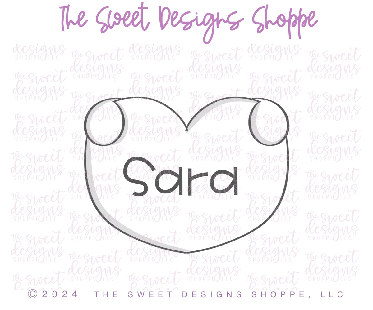 Cookie Cutters - Heart with Arms - Cookie Cutter - The Sweet Designs Shoppe - TSDS - - ALL,Cookie Cutter,Heart,heart with arms,Hearts,Promocode,STL,valentine,Valentines