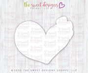 Cookie Cutters - Heart with Flower - Cookie Cutter - The Sweet Designs Shoppe - TSDS - - ALL,basic,Basic Shapes,BasicShapes,Cookie Cutter,Easter,Easter / Spring,Promocode,STL,Valentine,Valentines,Wedding,Wedding Favors