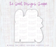 Cookie Cutters - hello PEEPS Plaque - Cookie Cutter - The Sweet Designs Shoppe - TSDS - - ALL,Animal,Animals,Cookie Cutter,Easter,Easter / Spring,First Communion,floral,Nature,Plaque,Plaques,Promocode,Religious,STL