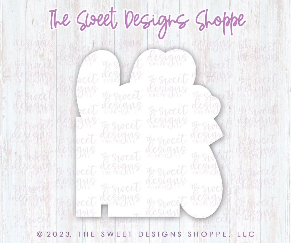 Cookie Cutters - hello PEEPS Plaque - Cookie Cutter - The Sweet Designs Shoppe - TSDS - - ALL,Animal,Animals,Cookie Cutter,Easter,Easter / Spring,First Communion,floral,Nature,Plaque,Plaques,Promocode,Religious,STL