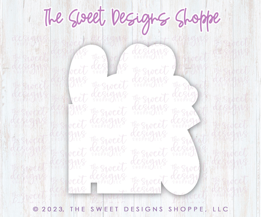 Cookie Cutters - hello PEEPS Plaque & Marshmallow Bunny Cookie Cutter Set - Set of 2 - Cookie Cutters - The Sweet Designs Shoppe - TSDS - - ALL,Animal,Animals,Animals and Insects,Cookie Cutter,Easter,Easter / Spring,Mini Sets,Plaque,Plaques,PLAQUES HANDLETTERING,Promocode,regular sets,set,STL