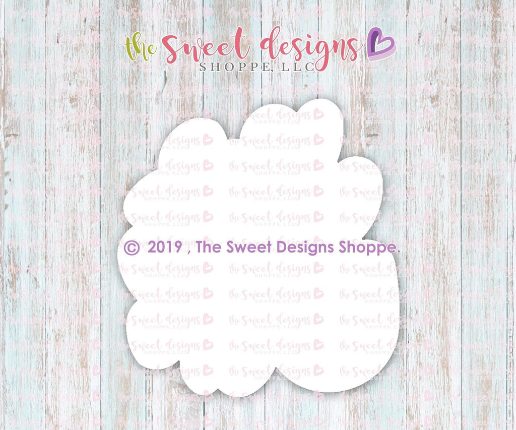 Cookie Cutters - Hello Spring Hand Lettering Plaque - Cookie Cutter - The Sweet Designs Shoppe - TSDS - - ALL,Cookie Cutter,Easter,Easter / Spring,Plaque,Plaques,PLAQUES HANDLETTERING,Promocode,STL