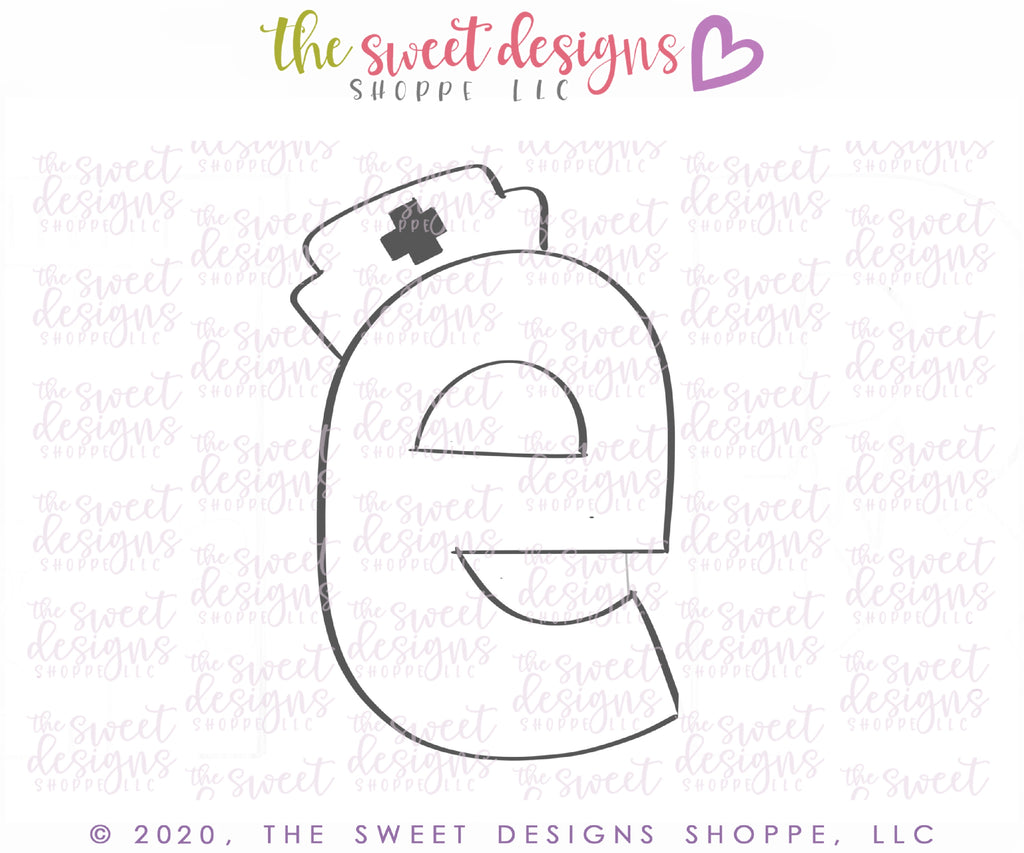 Cookie Cutters - HERO Nurse Set - Cookie Cutters - The Sweet Designs Shoppe - TSDS - - 041120,ALL,Cookie Cutter,Doctor,letter,Lettering,Letters,letters and numbers,MEDICAL,MEDICINE,Mini Sets,NURSE,NURSE APPRECIATION,Promocode,regular sets,set,STL