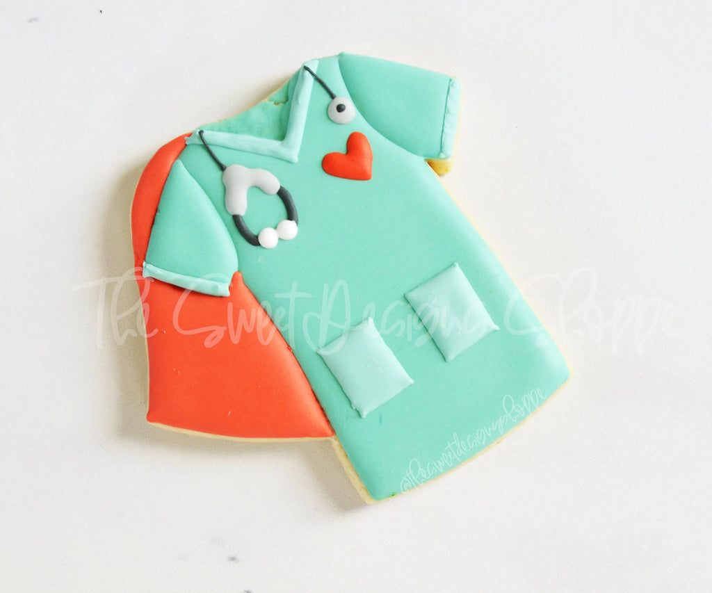 Cookie Cutters - Hero Scrub - Cookie Cutter - The Sweet Designs Shoppe - TSDS - - ALL,Cookie Cutter,Doctor,MEDICAL,NURSE,NURSE APPRECIATION,Promocode