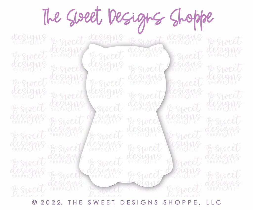 Cookie Cutters - Heroine Bear - Cookie Cutter - The Sweet Designs Shoppe - - ALL, Animal, Animals, Animals and Insects, Cookie Cutter, Easter, Easter / Spring, Hero, heroe, Heroes, Heroin, heroine, Nurse, Nurse Appreciation, Promocode, Superhero, Superheroes, Teacher, Teacher Appreciation