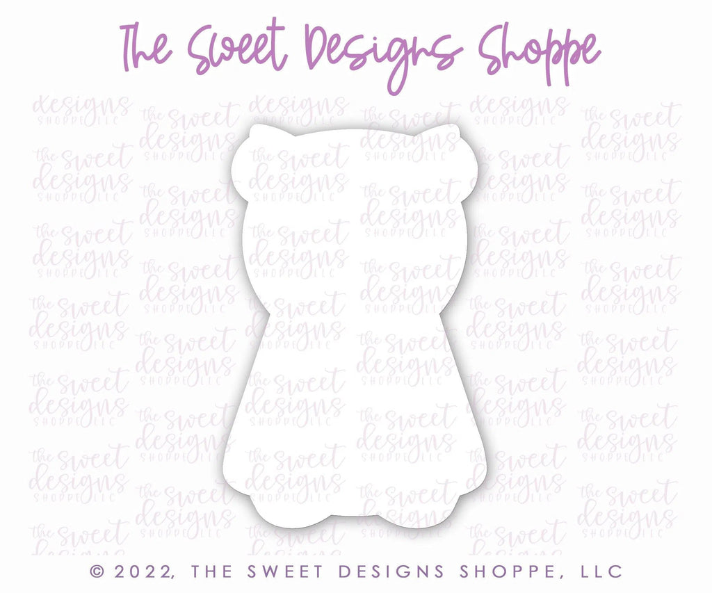 Cookie Cutters - Heroine Bear - Cookie Cutter - The Sweet Designs Shoppe - TSDS - - ALL,Animal,Animals,Animals and Insects,Cookie Cutter,Easter,Easter / Spring,Hero,heroe,Heroes,Heroin,heroine,Nurse,Nurse Appreciation,Promocode,Superhero,Superheroes,Teacher,Teacher Appreciation