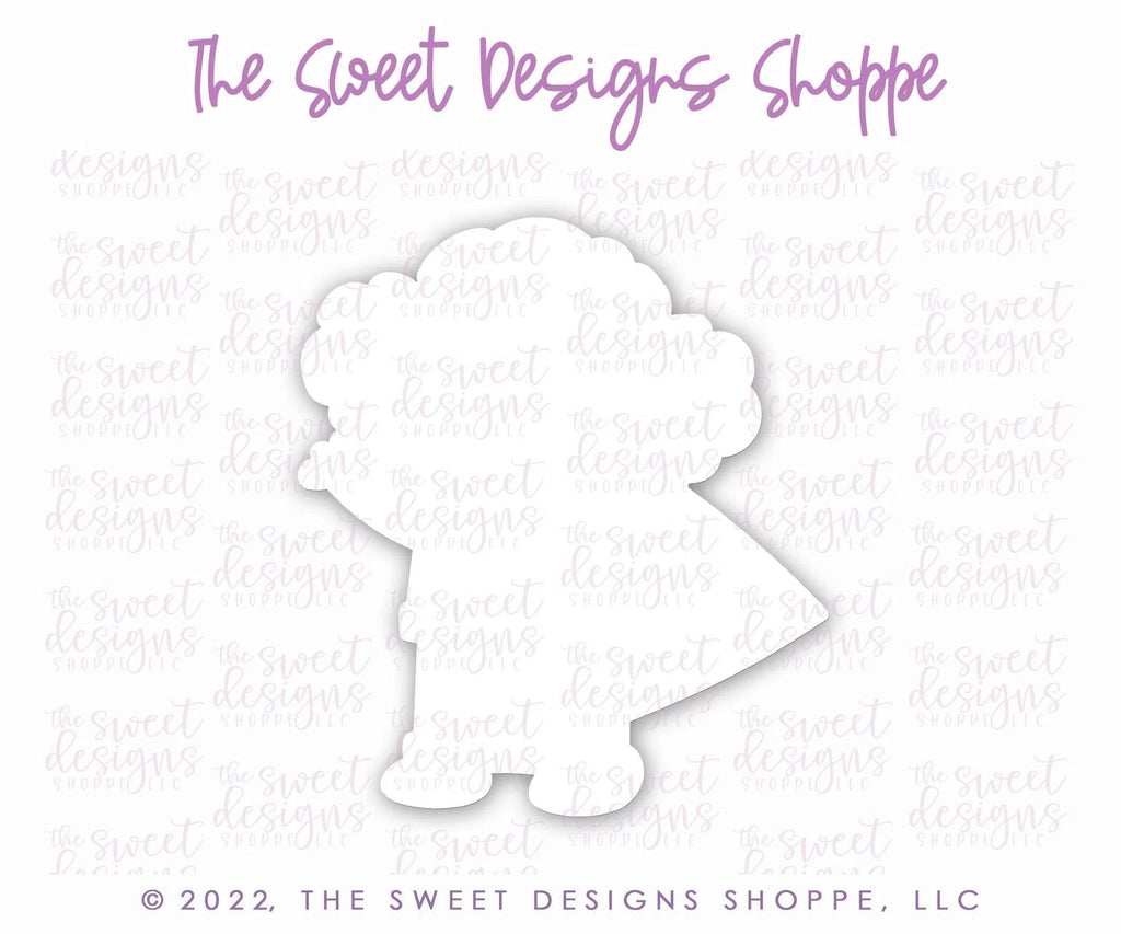 Cookie Cutters - Heroine D - Cookie Cutter - The Sweet Designs Shoppe - - ALL, Cookie Cutter, hero, KID, KIDS, Kids / Fantasy, MOM, mother, Mothers Day, Nurse, Nurse Appreciation, Promocode, superhero, Teacher, Teacher Appreciation