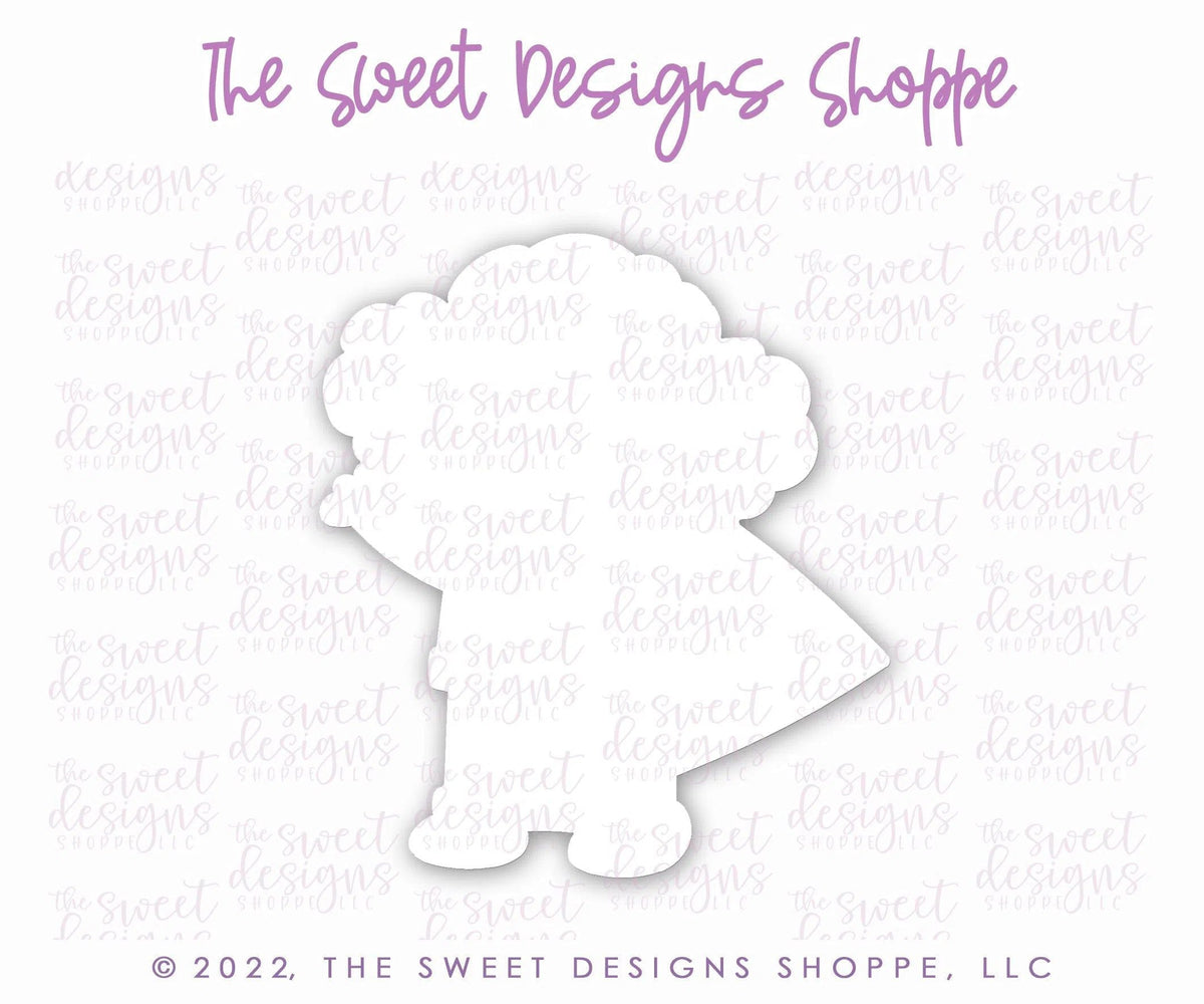 Cookie Cutters - Heroine D - Cookie Cutter - The Sweet Designs Shoppe - TSDS - - ALL,Cookie Cutter,hero,KID,KIDS,Kids / Fantasy,MOM,mother,Mothers Day,Nurse,Nurse Appreciation,Promocode,STL,superhero,Teacher,Teacher Appreciation