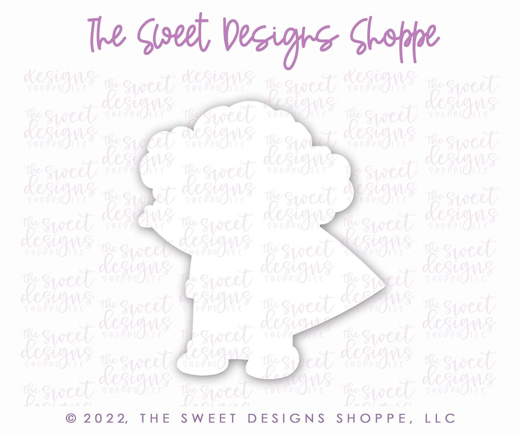 Cookie Cutters - Heroine D - Cookie Cutter - The Sweet Designs Shoppe - TSDS - - ALL,Cookie Cutter,hero,KID,KIDS,Kids / Fantasy,MOM,mother,Mothers Day,Nurse,Nurse Appreciation,Promocode,superhero,Teacher,Teacher Appreciation