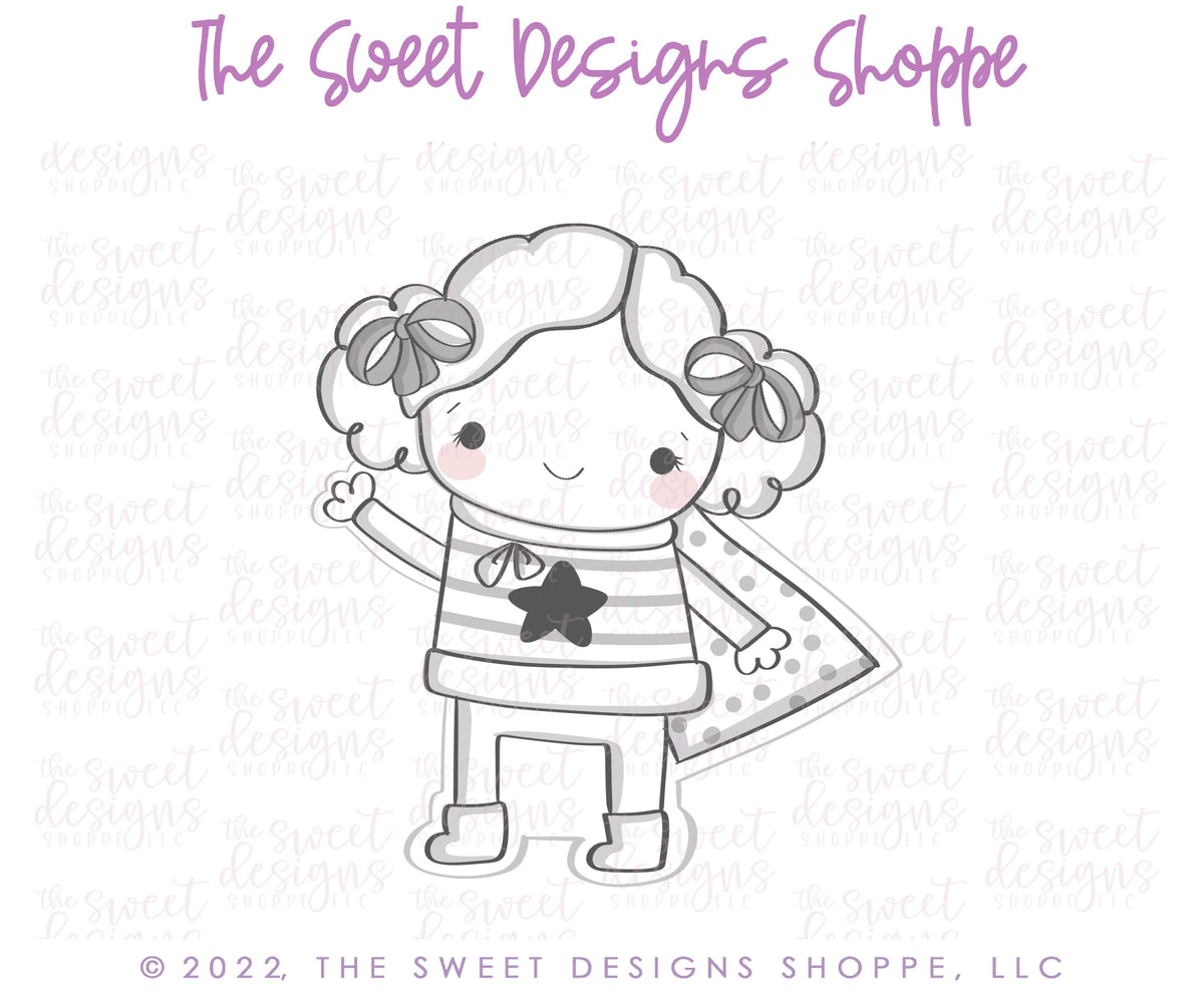 Cookie Cutters - Heroine Set - Set of 4 - Cookie Cutters - The Sweet Designs Shoppe - TSDS - - ALL,Baby / Kids,Birthday,Cookie Cutter,Hero,heroe,Heroes,Heroin,heroine,kid,kids,Kids / Fantasy,Mini Sets,MOM,mother,Mothers Day,Nurse,Nurse Appreciation,Promocode,regular sets,set,Superhero,Superheroes,Teacher,Teacher Appreciation