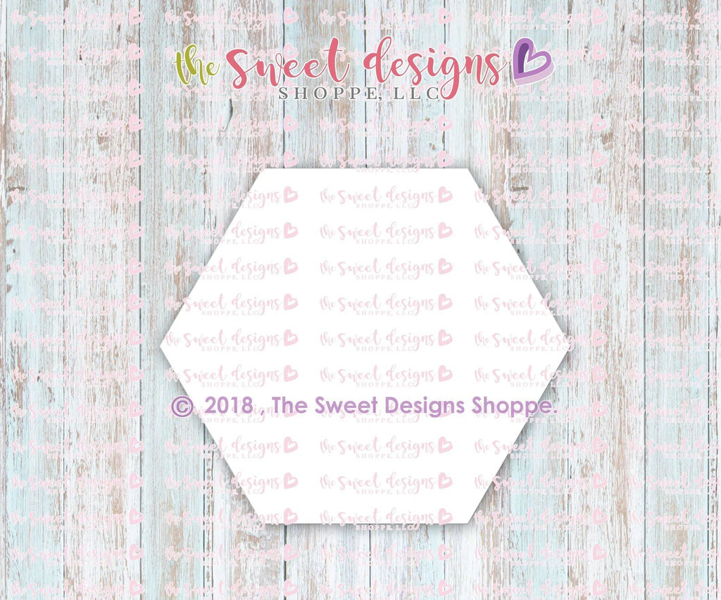 Cookie Cutters - Hexagon / HoneyComb - Cookie Cutter - The Sweet Designs Shoppe - TSDS - - ALL,basic,Basic Shapes,BasicShapes,Cookie Cutter,Miscellaneous,Promocode,Shapes,STL