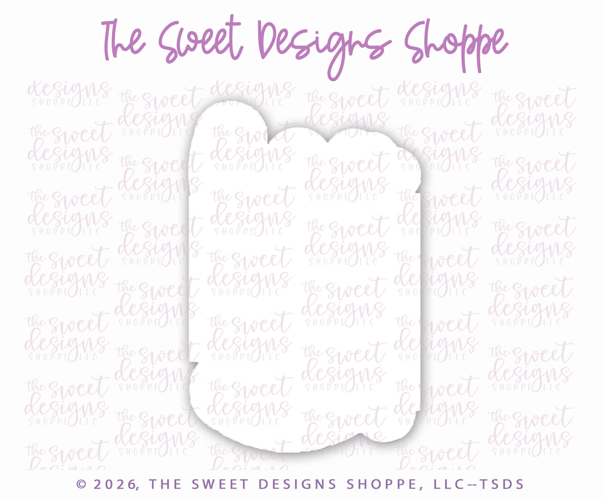 Cookie Cutters - Hey Boo! Plaque - Cookie Cutter - The Sweet Designs Shoppe - TSDS - - ALL,Cookie Cutter,Ghost,halloween,handlettering,Plaque,Plaques,PLAQUES HANDLETTERING,Promocode,STL