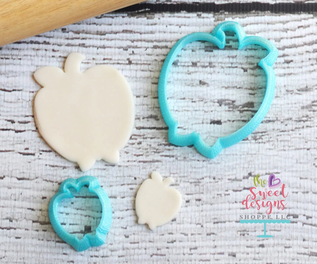 Cookie Cutters - Hipster Apple v2- Cookie Cutter - The Sweet Designs Shoppe - - ALL, Apple, Cookie Cutter, Food, Food and Beverage, Food beverages, Fruits and Vegetables, Grad, graduations, Hipster Apple, Promocode, school, School / Graduation