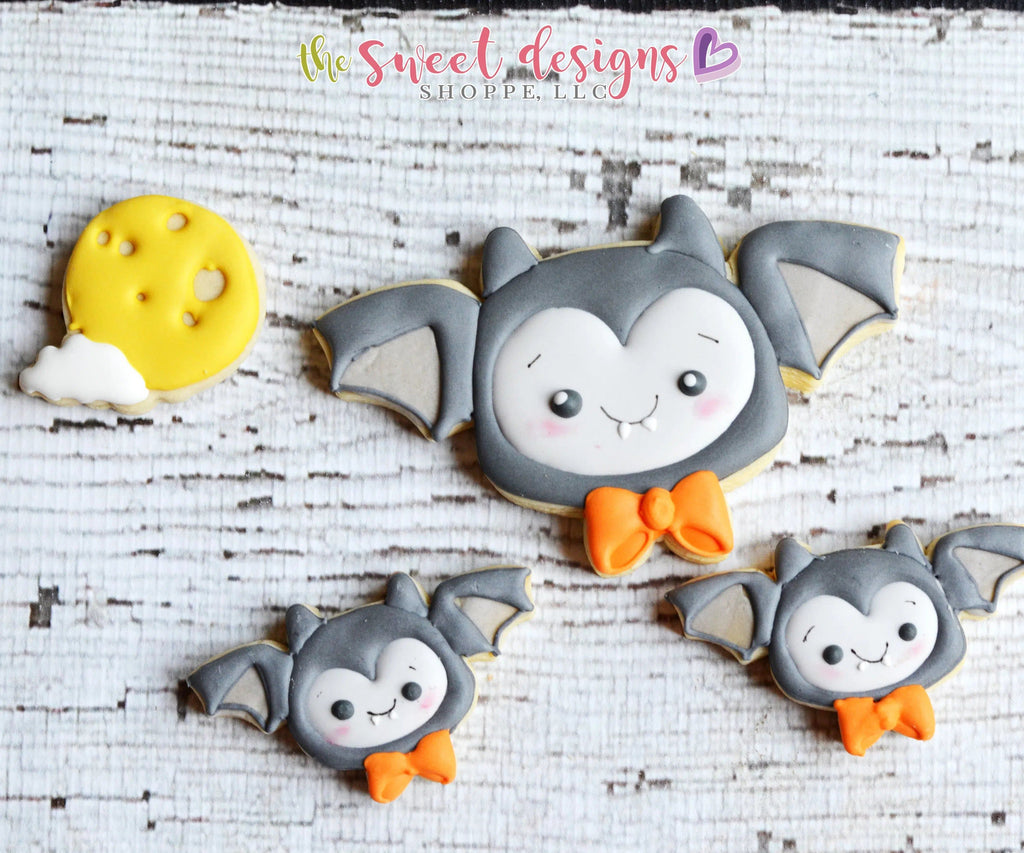 Cookie Cutters - Hipster Bat V2 - Cookie Cutter - Sweet Designs Shoppe - - ALL, Animal, Cookie Cutter, Customize, Fall / Halloween, halloween, Promocode, trick or treat