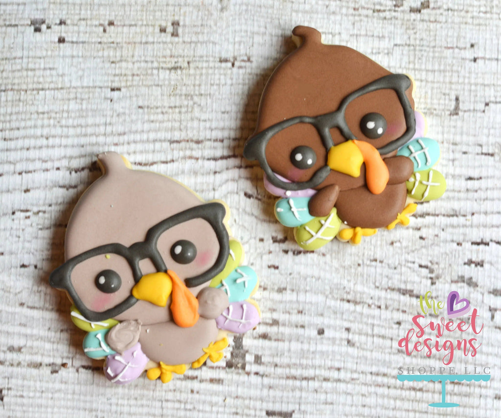 Cookie Cutters - Hipster Turkey V2 - Cookie Cutter - The Sweet Designs Shoppe - TSDS - - ALL,Animal,Animals,Cookie Cutter,Fall,Fall / Halloween,Fall / Thanksgiving,Halloween,Promocode,thanksgiving