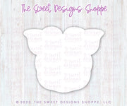 Cookie Cutters - HOGS and KISSES Cookie Cutters Set - 2 Piece Set - Cookie Cutters - The Sweet Designs Shoppe - TSDS - - ALL,Animal,Animals,Animals and Insects,Cookie Cutter,Lady Milk Stache,Lady MilkStache,LadyMilkStache,Love,Mini Set,Mini Sets,Plaque,Plaques,Promocode,regular sets,set,sets,STL,valentines