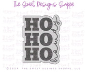 Cookie Cutters - HOHOHO howdy Plaque - Cookie Cutter - The Sweet Designs Shoppe - TSDS - - ALL,Christmas,Christmas / Winter,Christmas Cookies,Cookie Cutter,Cowboy,Plaque,Plaques,PLAQUES HANDLETTERING,Promocode,STL