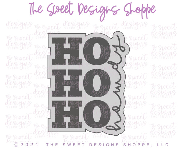 Product Type: Cookie Cutters - Name: HOHOHO howdy Plaque - Cookie – The ...