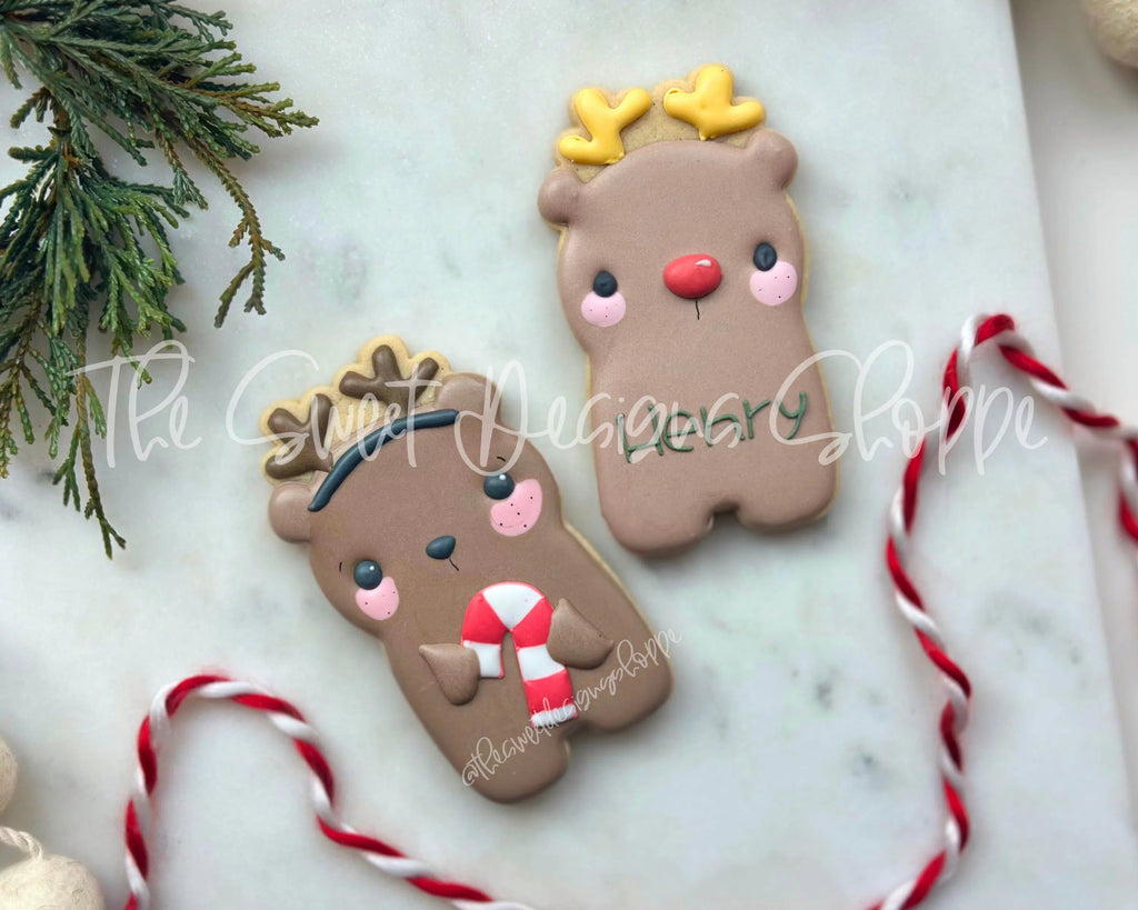 Cookie Cutters - Holiday Bears Cookie Cutters Set - Set of 4 - Cookie Cutters - The Sweet Designs Shoppe - TSDS - - ALL,Animal,Animals,Animals and Insects,Christmas,Christmas / Winter,Christmas Cookies,Cookie Cutter,Mini Sets,Promocode,regular sets,set