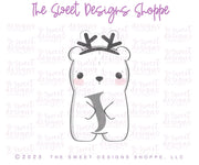 Cookie Cutters - Holiday Bears Cookie Cutters Set - Set of 4 - Cookie Cutters - The Sweet Designs Shoppe - TSDS - - ALL,Animal,Animals,Animals and Insects,Christmas,Christmas / Winter,Christmas Cookies,Cookie Cutter,Mini Sets,Promocode,regular sets,set