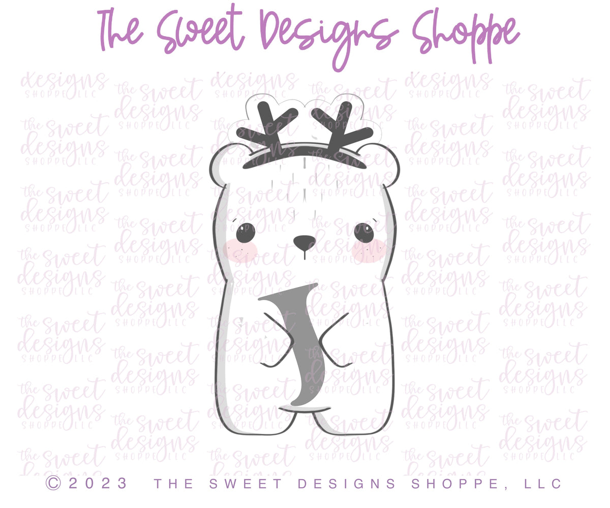 Cookie Cutters - Holiday Bears Cookie Cutters Set - Set of 4 - Cookie Cutters - The Sweet Designs Shoppe - TSDS - - ALL,Animal,Animals,Animals and Insects,Christmas,Christmas / Winter,Christmas Cookies,Cookie Cutter,Mini Sets,Promocode,regular sets,set