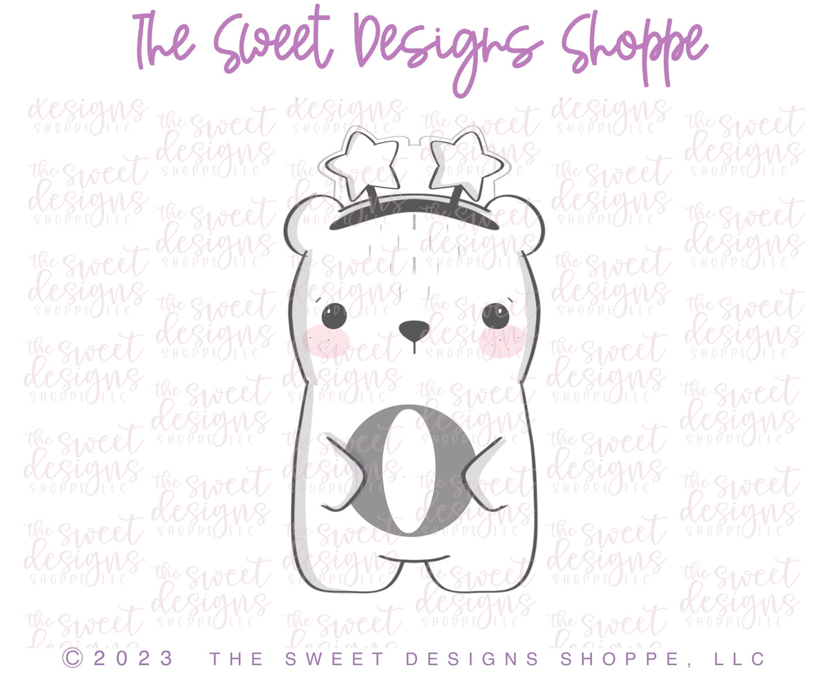 Cookie Cutters - Holiday Bears Cookie Cutters Set - Set of 4 - Cookie Cutters - The Sweet Designs Shoppe - TSDS - - ALL,Animal,Animals,Animals and Insects,Christmas,Christmas / Winter,Christmas Cookies,Cookie Cutter,Mini Sets,Promocode,regular sets,set