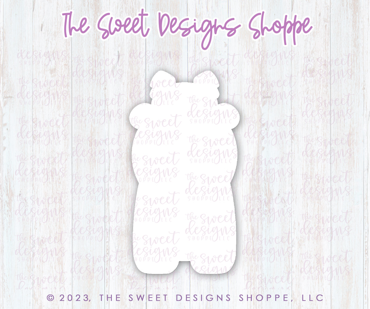 Cookie Cutters - Holiday Bears Cookie Cutters Set - Set of 4 - Cookie Cutters - The Sweet Designs Shoppe - TSDS - - ALL,Animal,Animals,Animals and Insects,Christmas,Christmas / Winter,Christmas Cookies,Cookie Cutter,Mini Sets,Promocode,regular sets,set