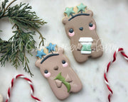 Cookie Cutters - Holiday Bears Cookie Cutters Set - Set of 4 - Cookie Cutters - The Sweet Designs Shoppe - TSDS - - ALL,Animal,Animals,Animals and Insects,Christmas,Christmas / Winter,Christmas Cookies,Cookie Cutter,Mini Sets,Promocode,regular sets,set