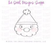 Cookie Cutters - Holly Jolly Mini Set - Set of 4 - Cookie Cutters - The Sweet Designs Shoppe - TSDS - - ALL,Christmas,Christmas / Winter,Cookie Cutter,Mini Sets,Promocode,regular sets,Santa,Santa Claus,Santa Face,set,Winter