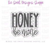 Cookie Cutters - Honey be Mine & Bear Cookie Cutters Set - 2 Piece Set - Cookie Cutters - The Sweet Designs Shoppe - TSDS - - ALL,Animal,Animals,Animals and Insects,Cookie Cutter,Lady Milk Stache,Lady MilkStache,LadyMilkStache,Mini Set,Mini Sets,Promocode,regular sets,set,sets,valentines