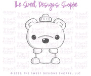 Cookie Cutters - Honey be Mine & Bear Cookie Cutters Set - 2 Piece Set - Cookie Cutters - The Sweet Designs Shoppe - TSDS - - ALL,Animal,Animals,Animals and Insects,Cookie Cutter,Lady Milk Stache,Lady MilkStache,LadyMilkStache,Mini Set,Mini Sets,Promocode,regular sets,set,sets,valentines