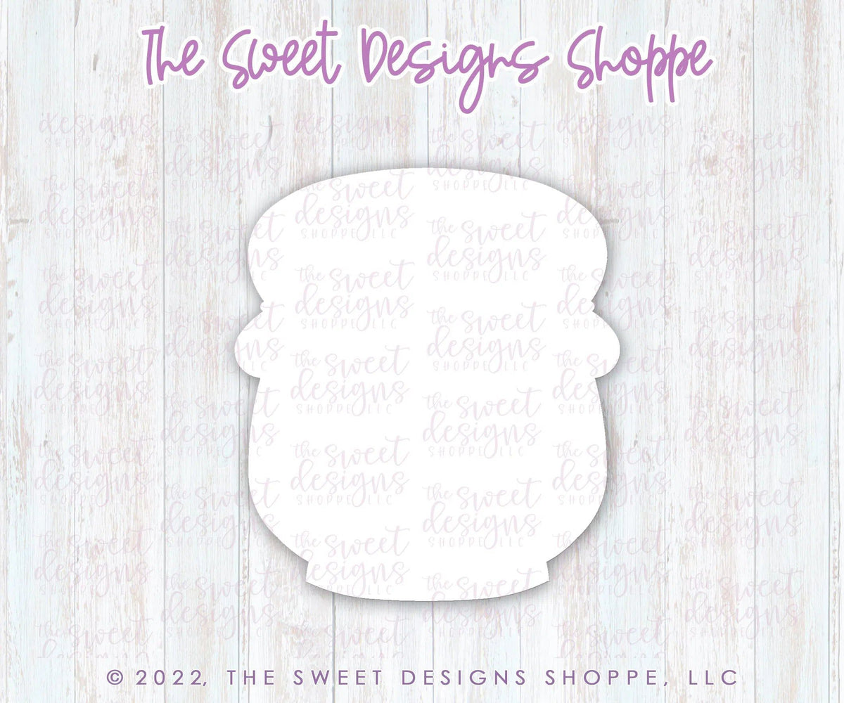 Cookie Cutters - Honey Jar - Cookie Cutter - The Sweet Designs Shoppe - TSDS - - ALL,bee,Cookie Cutter,Food,Food & Beverages,Lady Milk Stache,Lady MilkStache,LadyMilkStache,Nature,Promocode,STL,Sweet,Teacher,Valentines