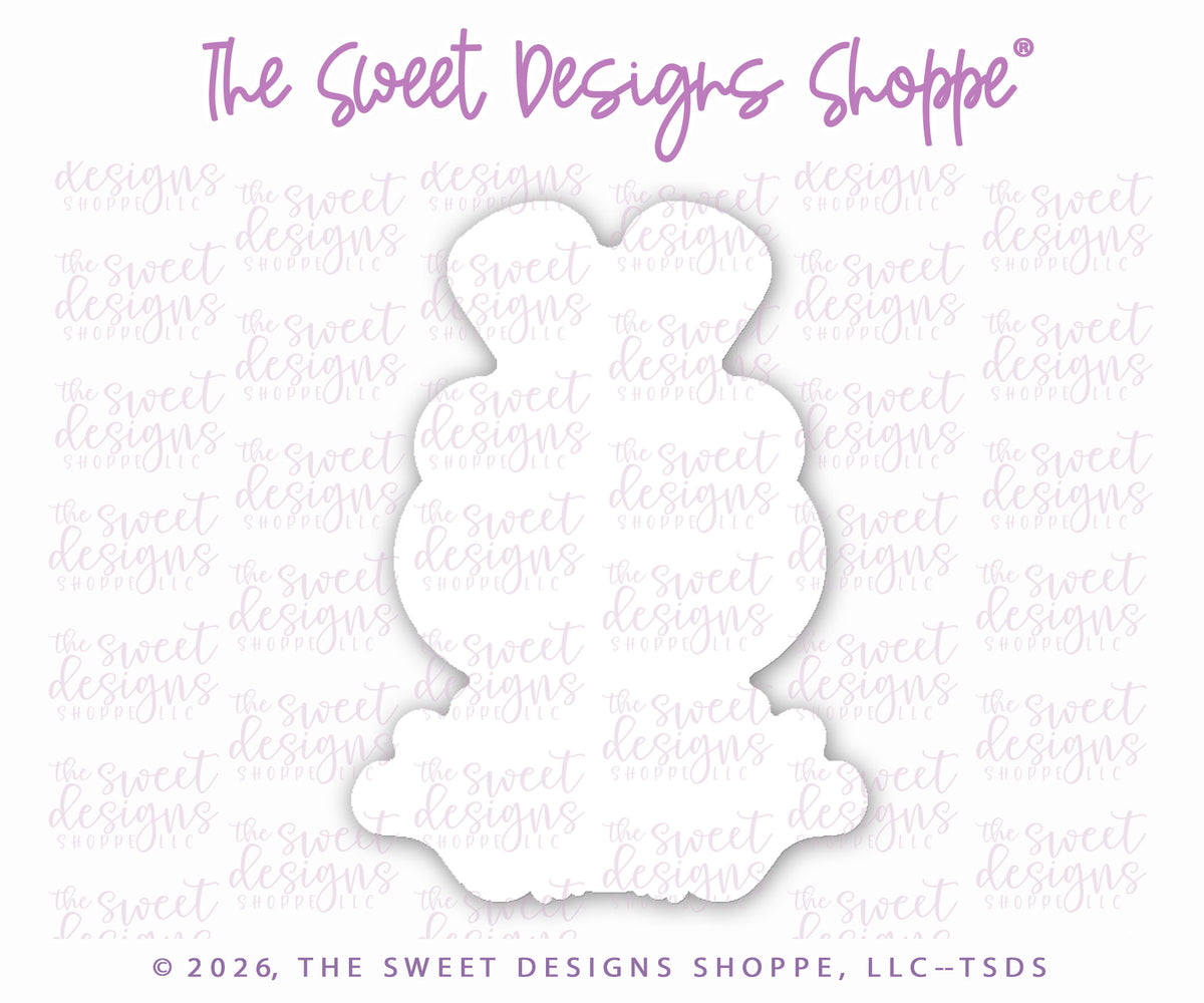 Cookie Cutters - Hop Frog & Plaque Set - Set of 2 - Cookie Cutters - The Sweet Designs Shoppe - TSDS - - ALL,Animal,Animals,Cookie Cutter,Easter,Easter / Spring,PLAQUES HANDLETTERING,Promocode,regular sets,set,STL
