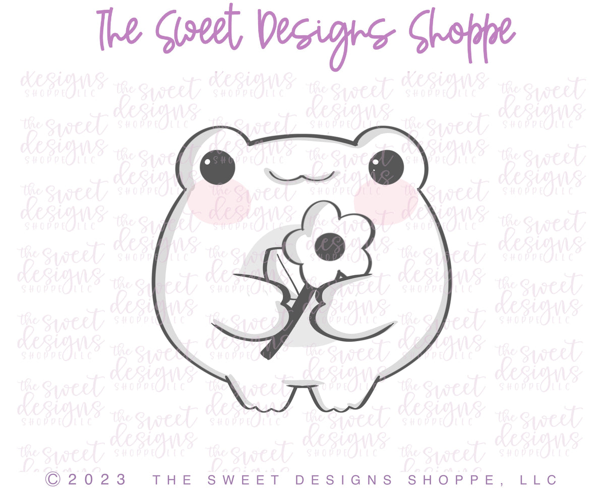 Cookie Cutters - Hoppy Mother's Day & Frog Cookie Cutters Set - Set of 2 - Cookie Cutters - The Sweet Designs Shoppe - TSDS - - ALL,Cookie Cutter,Mini Sets,MOM,mother,Mothers Day,Promocode,regular sets,set,STL