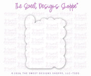 Cookie Cutters - hoppy SPRING Plaque - Cookie Cutter - The Sweet Designs Shoppe - TSDS - - ALL,Cookie Cutter,Easter / Spring,handlettering,Happy Spring,Plaque,Plaques,PLAQUES HANDLETTERING,Promocode,Spring,STL